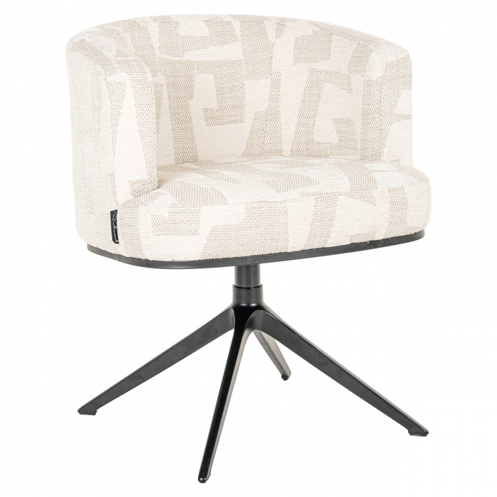 Scaun rotativ Cheyenne beige graffic (Beige graffic) [1]