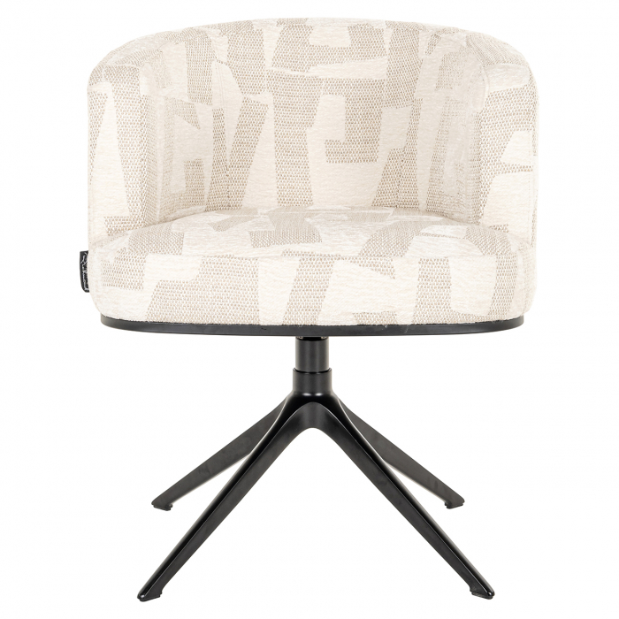 Scaun rotativ Cheyenne beige graffic (Beige graffic) [4]