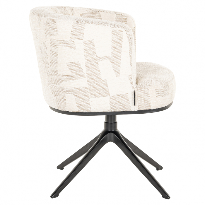 Scaun rotativ Cheyenne beige graffic (Beige graffic) [2]