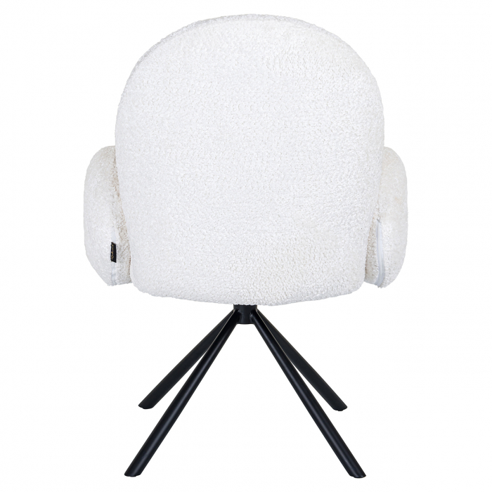 Swivel chair Jolie (Sheep 02 white) [3]