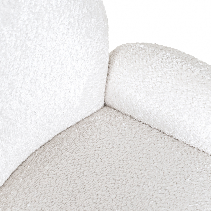 Swivel chair Jolie (Sheep 02 white) [5]