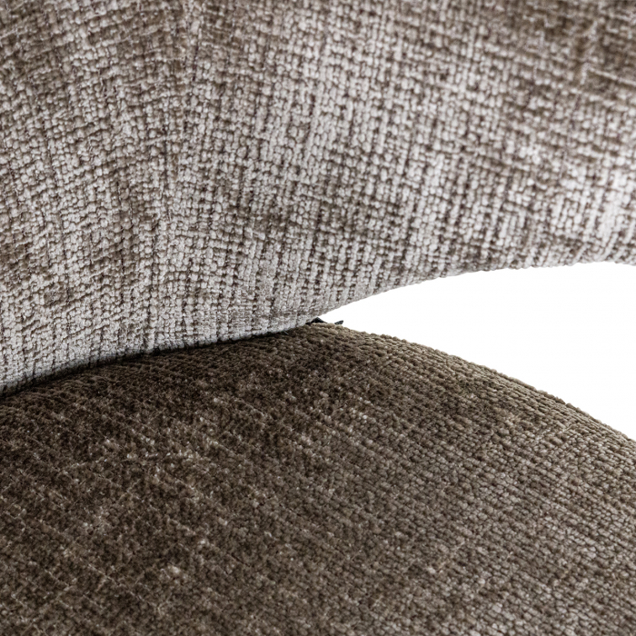 Scaun rotativ Milly stone chenille (Niagara 104 Stone Chenille) [7]