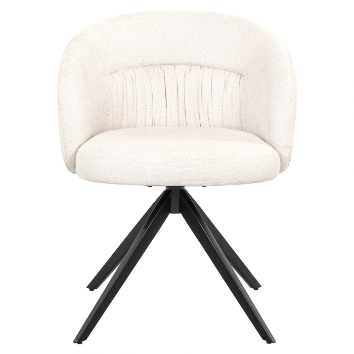 Scaun rotativ Olivia ecru miami (Miami 102 Ecru) [4]