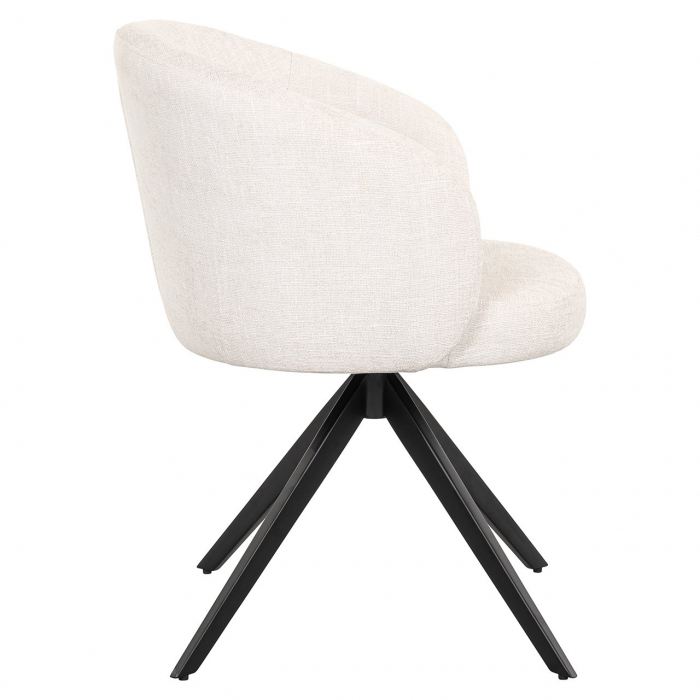 Scaun rotativ Olivia ecru miami (Miami 102 Ecru) [2]