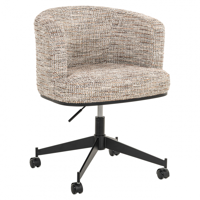 Scaun rotativ Rochenne cu roți (Be Trendy 01 Nature), Dims: 77.0 x 65.0 x 63.0 cm [14]