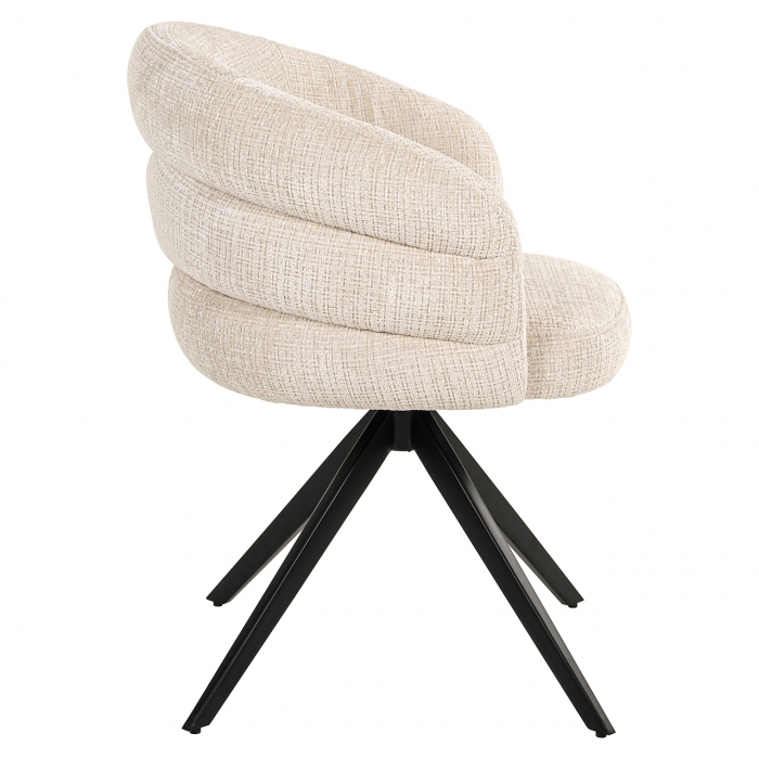 Scaun pivotant, Serenity, ignifug (Niagara 902 beige Chenille) [2]
