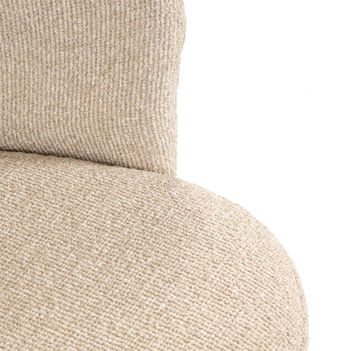 Scaun rotativ Zendaya, ignifug (Biscotti), Dims: 79.0 x 61.0 x 60.0 cm [7]