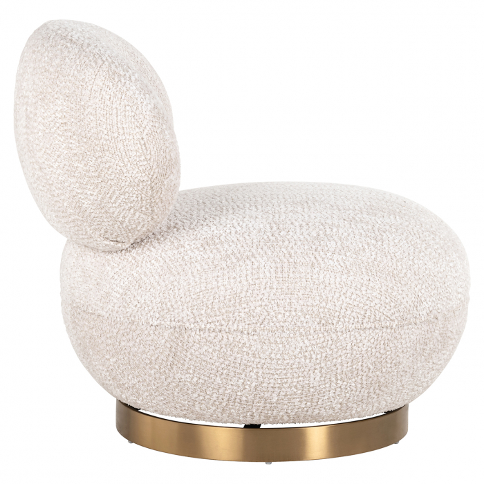 Scaun ușor pivotant Jace lovely cream (Be Lovely 11 Cream) [2]