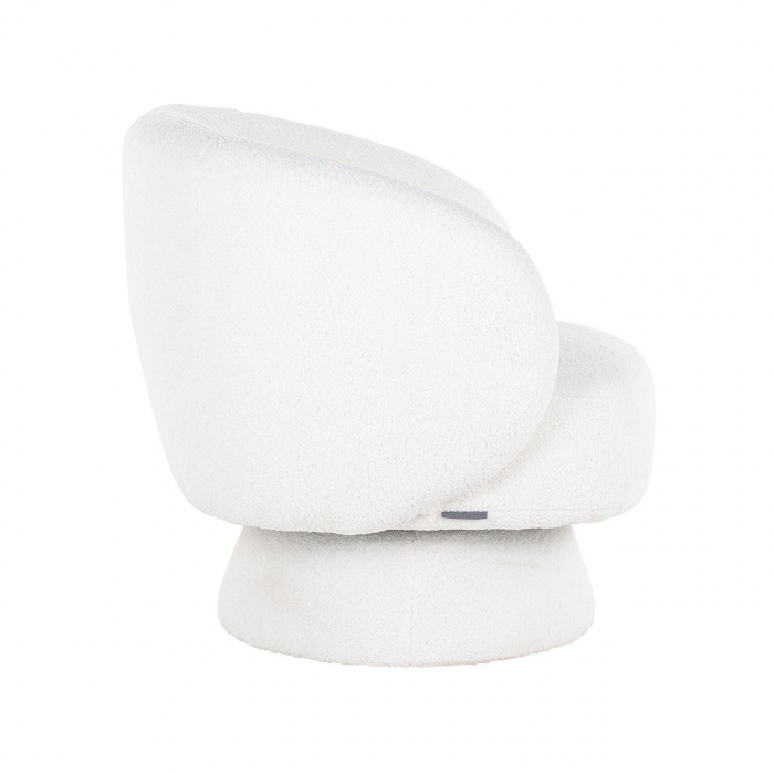 Scaun ușor pivotant Senna white furry (Himalaya 900 white furry) [2]