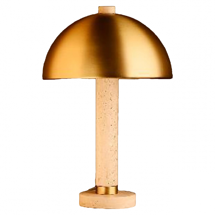 Lampă de masă Jara (Auriu periat), Dims: 53.0 x 35.0 x 35.0 cm [1]