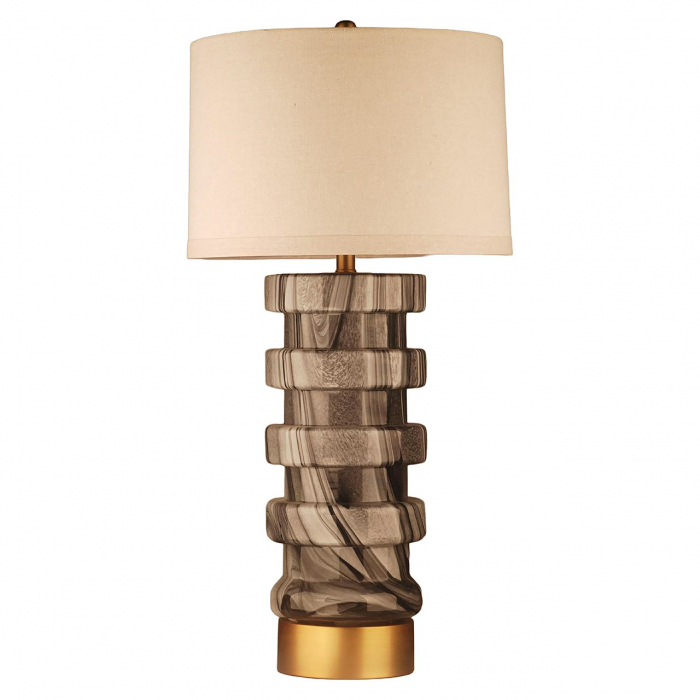 Lampă de masă Jaylee (negru/alb), Dims: 83.0 x 43.0 x 43.0 cm [1]
