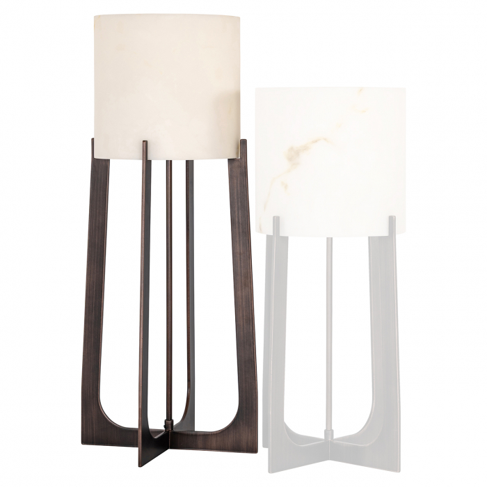 Lampă de masă Loura mare (bronz), Dims: 68.0 x 29.0 x 29.0 cm [5]