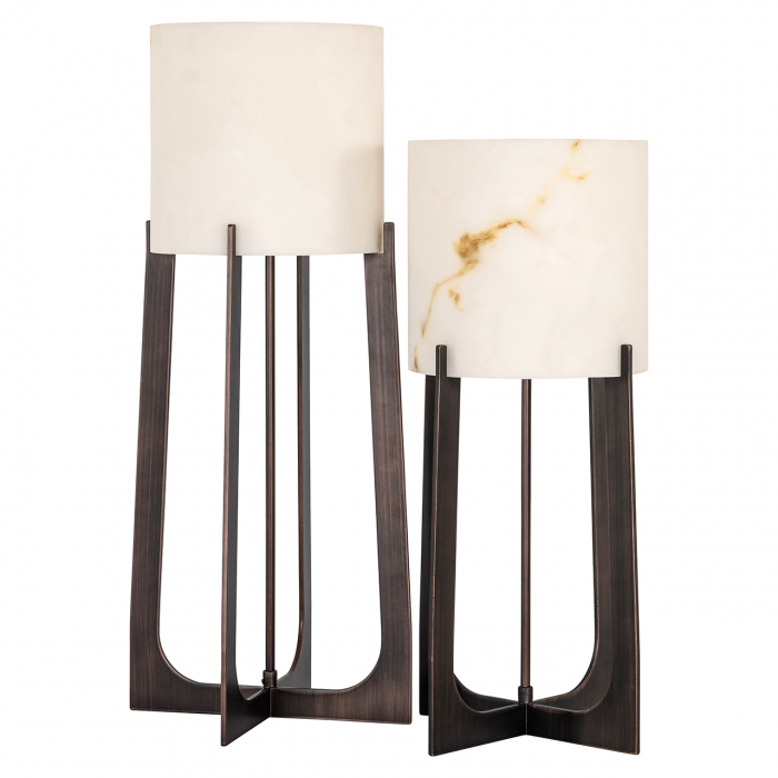 Lampă de masă Loura mică (bronz), Dims: 57.0 x 27.5 x 27.5 cm [4]