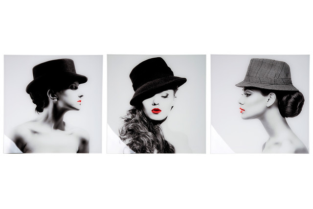 Tablou acrilic Lady Rouge 3 . [2]