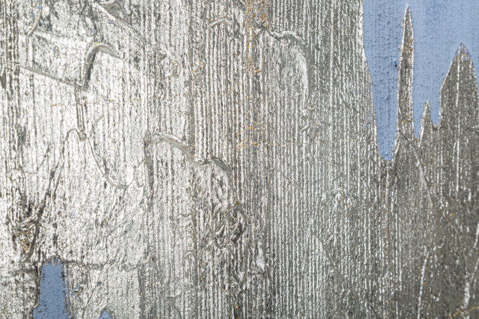 Tablou Age, lemn de pin/panza, multicolor, 100X2.8X80 cm [5]