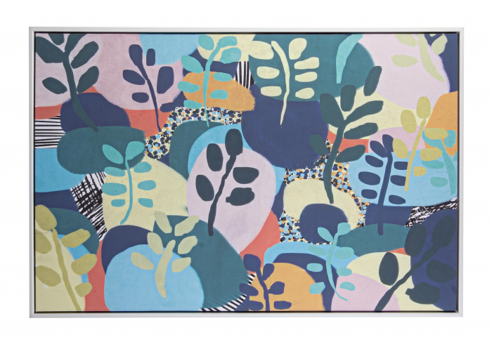 Tablou Bold 22585, Canvas MDF, Multicolor, 62.6×4.3×92.6 cm Bizzotto imagine 2022
