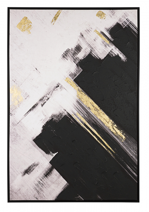Tablou Bold 30252, Canvas Lemn, Multicolor,82.6×4.3×122.6 cm Bizzotto