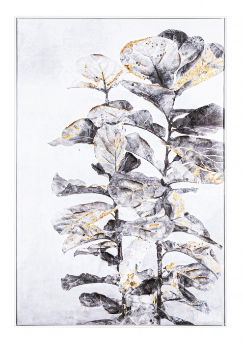 Tablou Crown Z038-2, Canvas Lemn Plastic, Multicolor,82.5×4.5×122.5 cm Bizzotto imagine 2022
