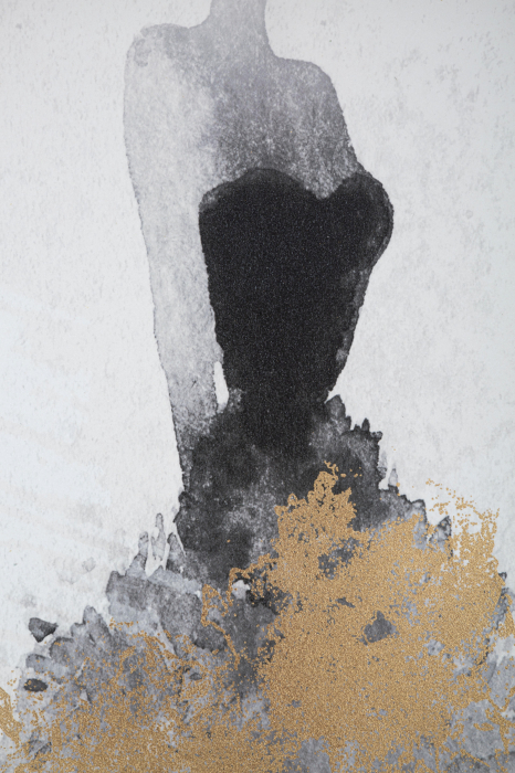 Tablou Dancer, Lemn/Canvas, Multicolor, 120x80x3 cm [4]