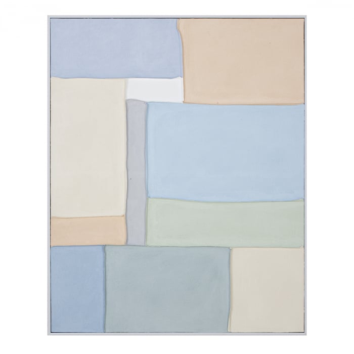 Tablou, dreptunghiular, Cubic, Pânză, lemn de pin, multicolor, PU 1, L. 5 cm, L. 82 cm, H. 102 cm [1]