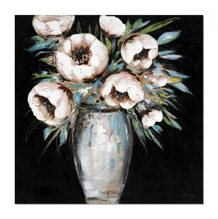 Tablou Flowers pictat manual [2]
