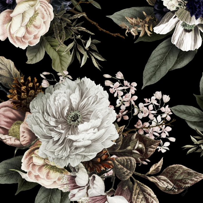 Tablou Flowers pictat manual [1]