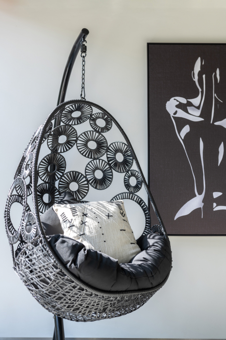 Tablou inramat Woman, Canvas, Negru, 102x4x143 cm [4]
