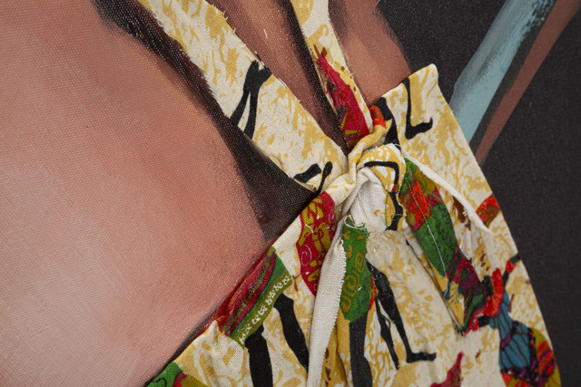 Tablou Kelly -B-, Lemn/Canvas, Multicolor, 120x90x3 cm [4]
