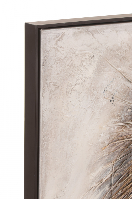 Tablou Lion, Canvas, Maro, 122.5x4.5x122.5 cm [2]
