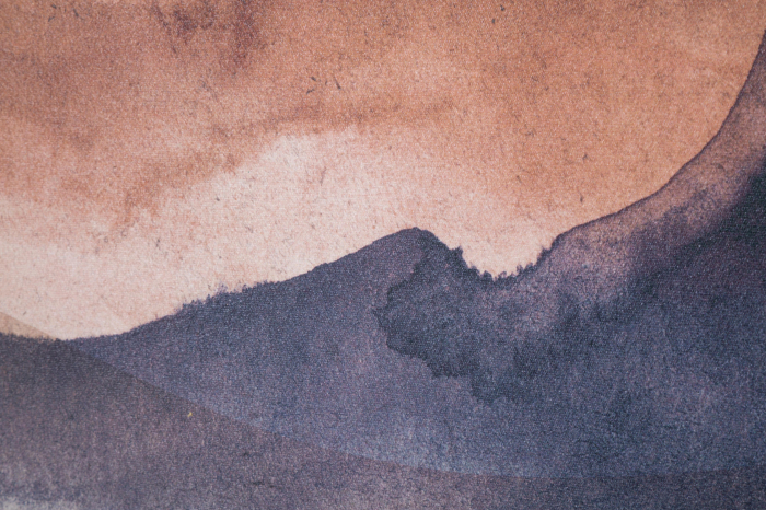 Tablou Mountain, Lemn/Canvas, Multicolor, 120x80x3 cm [3]