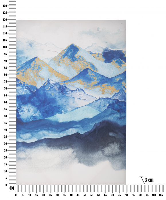 Tablou Mountain, Lemn/Canvas, Multicolor, 120x80x3 cm [6]