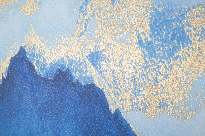 Tablou Mountain Tree, Lemn/Canvas, Multicolor, 120x80x3 cm [2]