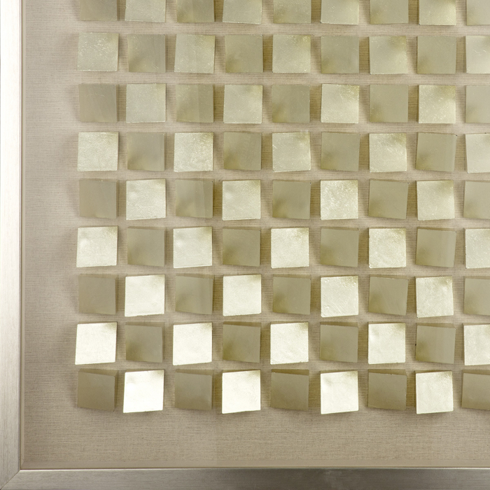 Tablou, pătrat, MDF, culoare șampanie, PU 1, L. 7 cm, l. 70 cm, H 70 cm [3]