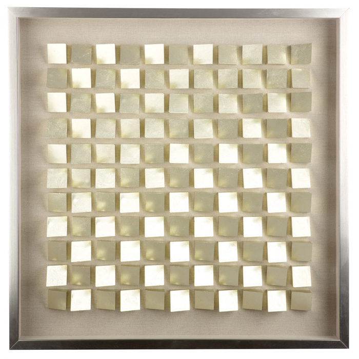 Tablou, pătrat, MDF, culoare șampanie, PU 1, L. 7 cm, l. 70 cm, H 70 cm [1]