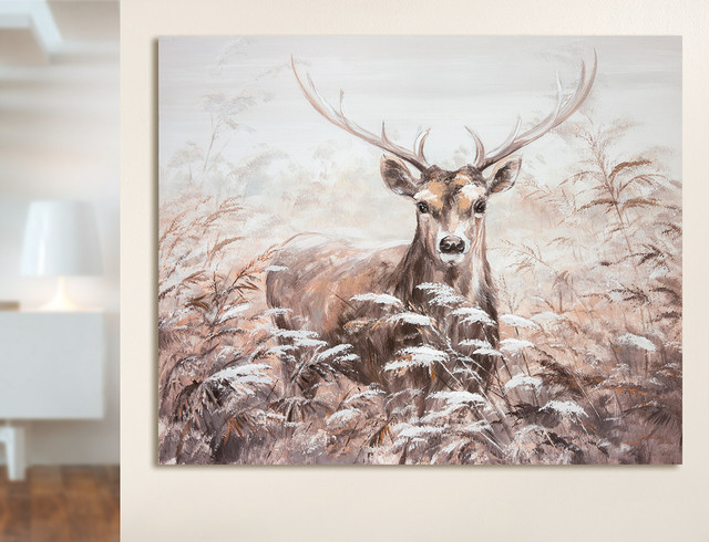 Tablou pictat Deer decoratiuni