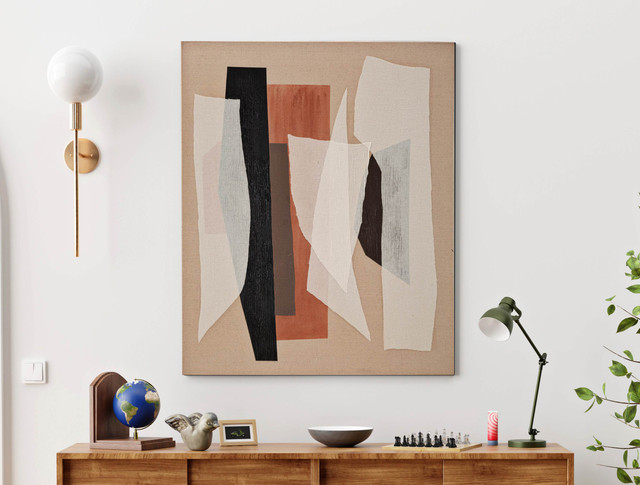 Tablou Redy -B-, Lemn/Canvas, Multicolor, 100x80x2.8 cm [6]