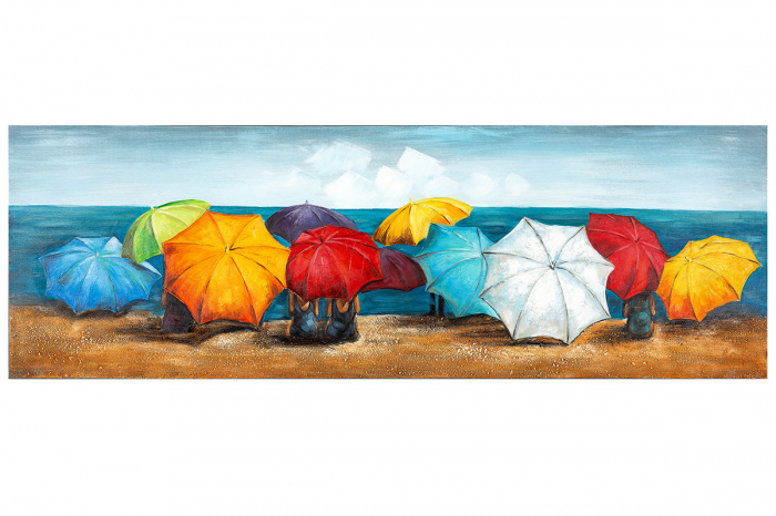 Tablou Rimini, Canvas, Multicolor, 4x150x50 cm [2]