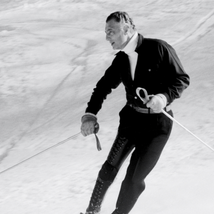 Tablou tipărit, Agnelli hits the slopes, Dims: W. 104 | D. 6 | H. 84  (CM) [2]