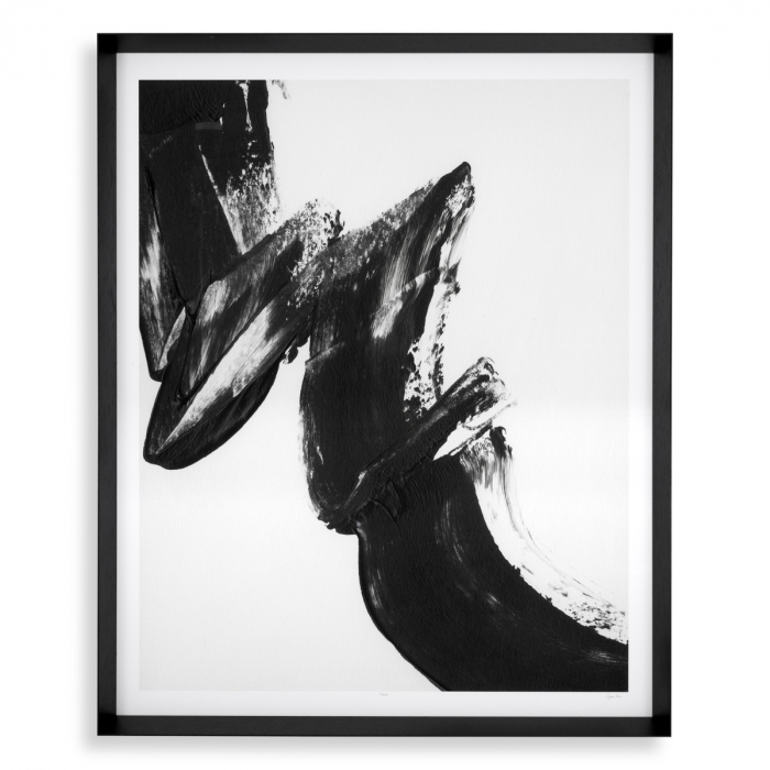 Tablou tipărit, Black expression set de 2, Dims: W. 94 | D. 6 | H. 115 | per frame (CM) [3]