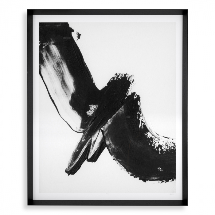 Tablou tipărit, Black expression set de 2, Dims: W. 94 | D. 6 | H. 115 | per frame (CM) [4]