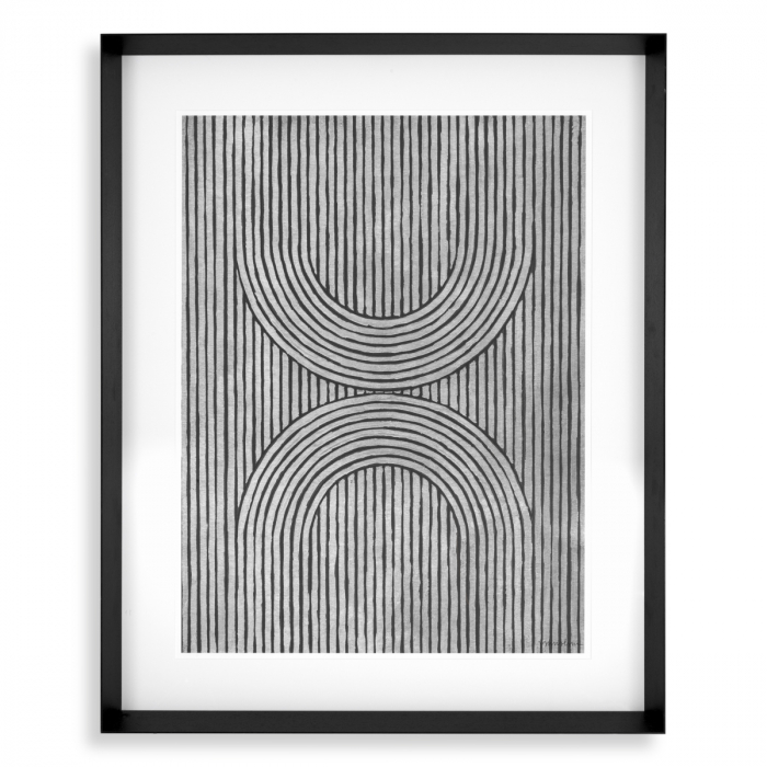 Tablou tiparit, Cedar grooves set de 2, Dims: W. 84 | D. 6 | H. 104 | per frame (CM) [4]