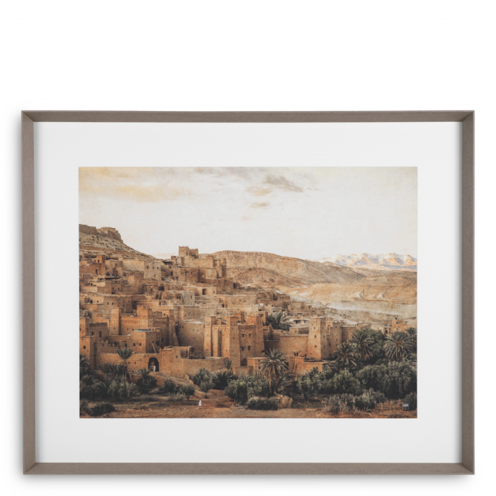 Tablou tipărit, Marta Rossignol - Ait Ben Haddou, Dims: W. 103 | D. 6 | H. 83  (CM) [1]