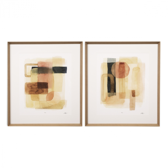 Tablou tipărit, Sun and Sand de Grace Popp set de 2, Dims: W. 78 | D. 6 | H. 88 | per frame (CM) [1]