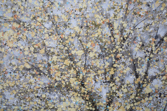 Tablou Tree Simple -A-, Lemn/Canvas, Multicolor, 121.5x5x82 cm [2]