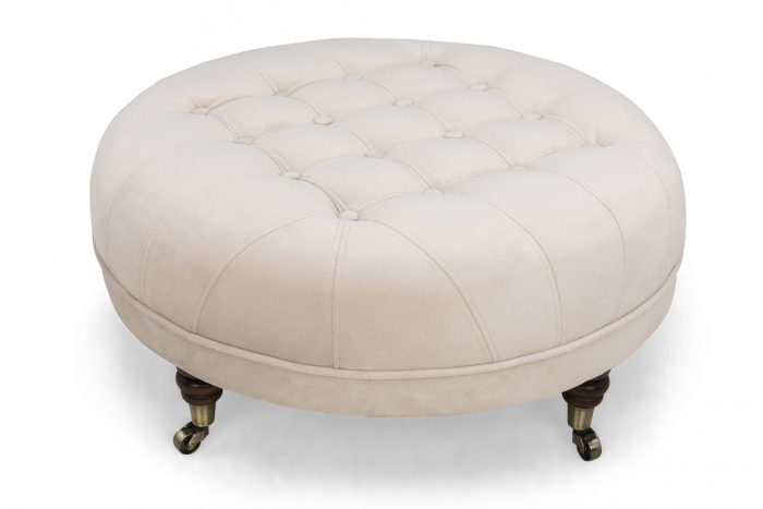 Taburet  Chesterfield, Bej, 80x32x80 cm [2]