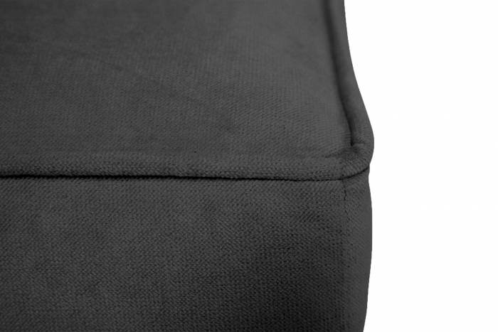 Taburet  Chesterfield, Gri, 75x45x70 cm [4]
