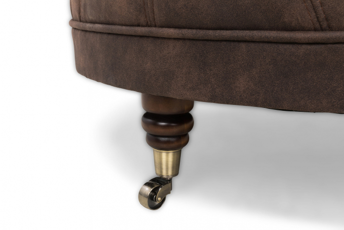 Taburet  Chesterfield, Maro Vintage, 80x32x80 cm [5]