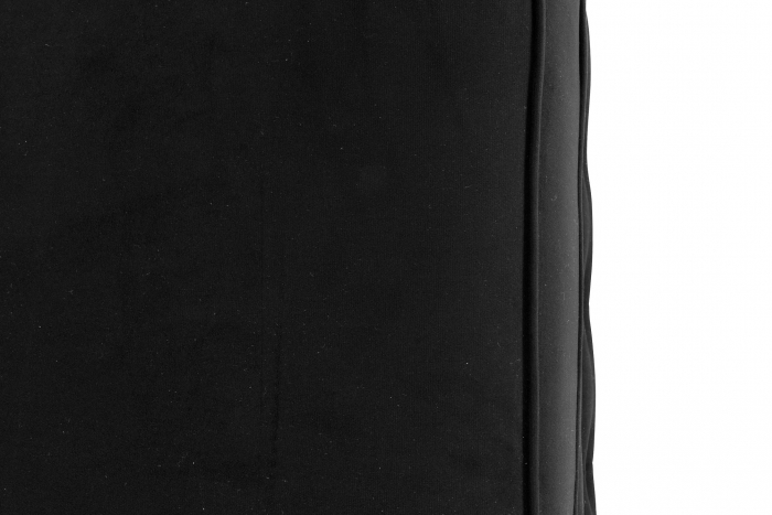 Taburet  Chesterfield, Negru, 75x45x70 cm [5]