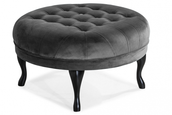 Taburet  Diana, Gri inchis, 80x44x80 cm [3]