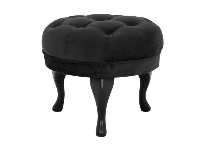 Taburet  Diana, Negru, 50x44x44 cm [2]